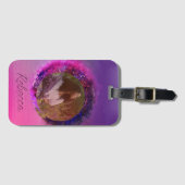Foto für Lila und rosa Rahmen Gepäckanhänger (Vorderseite (Horizontal))