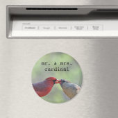 Foto für männliche und weibliche Kardinäle Magnet (In Situ (Geschirrspüler))