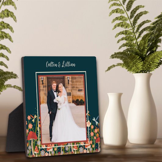 Foto für maßgeschneiderte Namen von Blütendrachens Fotoplatte