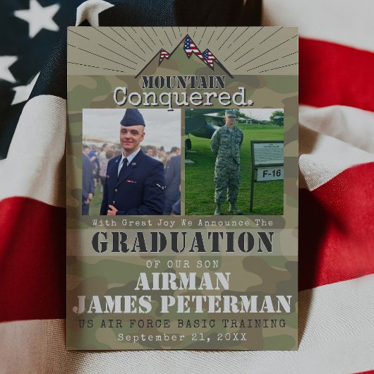 Foto für militärische Grundausbildung in Berggebie Ankündigung