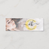 Foto für Minimalistische Farbschmalz mit benutzerd Mini Visitenkarte (Vorderseite)