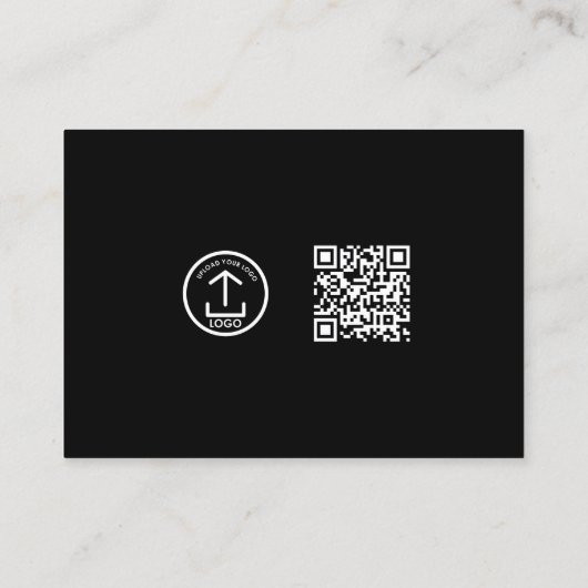 Foto für Minimalistische Notar-Signaturen für Agen Visitenkarte (Rückseite)