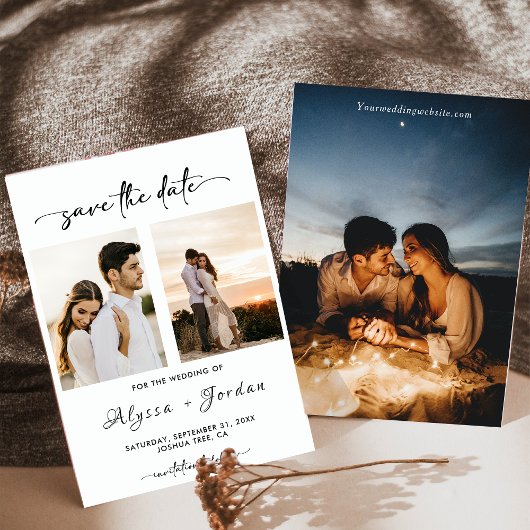 Foto für Minimalistische Save the Date Vorlage