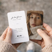 Foto für Minimalistisches Modemodell Visitenkarte