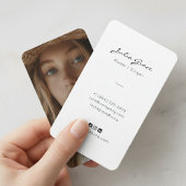 Foto für Minimalistisches Modemodell Visitenkarte