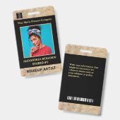 Foto für Mitarbeiter von Unternehmen Ausweis (Vorder- & Rückseite)