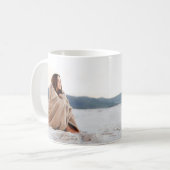 Foto für moderne Aquarelltypografie Kaffeetasse (Vorderseite Links)