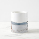 Foto für moderne Aquarelltypografie Kaffeetasse (Mittel)