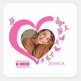 Foto für moderne Brustkrebserkrankungen Quadratischer Aufkleber