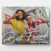 Foto für moderne Freundschaft Fotoplatte (Vorderseite)
