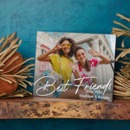 Foto für moderne Freundschaft Fotoplatte