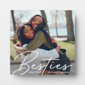 Foto für moderne Freundschaft Fotoplatte (Vorderseite)