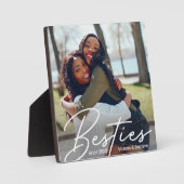 Foto für moderne Freundschaft Fotoplatte (Vorderseite)