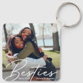 Foto für moderne Freundschaft Schlüsselanhänger (Rückseite)