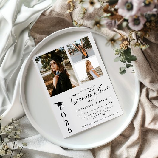 Foto für moderne Kalligrafie - Abschluss Einladung