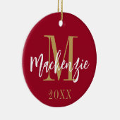 Foto für moderne Monogramm-Namen Keramik Ornament (Rechts)