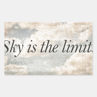 Foto für motivierend Quotes Rechteckiger Aufkleber
