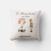 Foto für niedliche benutzerdefinierte Familie Kissen (Vorderseite)