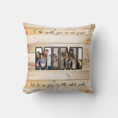 Foto für niedliche benutzerdefinierte Familie Kissen (Vorderseite)