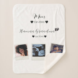 Foto für niedliche benutzerdefinierte Familie Sherpadecke