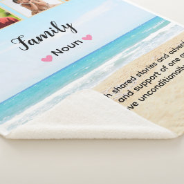 Foto für niedliche benutzerdefinierte Familie Sherpadecke