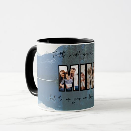 Foto für niedliche benutzerdefinierte Familie Tasse (Vorderseite Links)