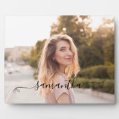 Foto für niedliche Bow-Signatur Fotoplatte (Vorderseite)