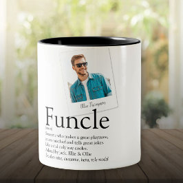 Foto für Onkel Definition Zweifarbige Tasse