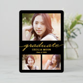 Foto für opulente Foil-Abschluss Folieneinladung (Stehend vorne)