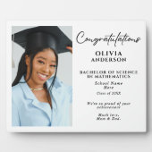 Foto für personalisierte Abschluss-Geschenke für b Fotoplatte (Vorderseite)