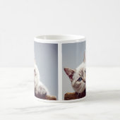 Foto für personalisierte Begleiter und Text Kaffeetasse (Mittel)