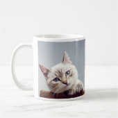 Foto für personalisierte Begleiter und Text Kaffeetasse (Links)