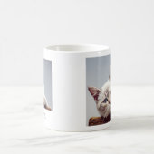 Foto für personalisierte Begleiter und Text Kaffeetasse (Mittel)