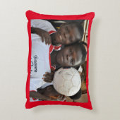 Foto für personalisierte benutzerdefinierte Famili Dekokissen (Rückseite(Vertikal))