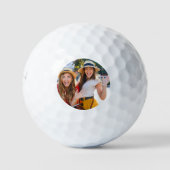Foto für personalisierte benutzerdefinierte Famili Golfball (Vorderseite)