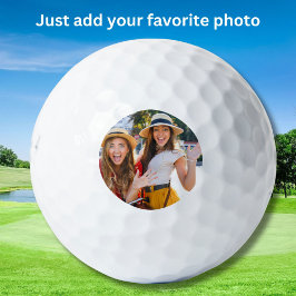 Foto für personalisierte benutzerdefinierte Famili Golfball