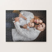 Foto für personalisierte benutzerdefinierte Famili Puzzle (Horizontal)