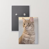 Foto für personalisierte Bezeichnung Button (Vorderseite/Rückseite)