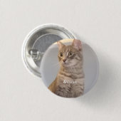 Foto für personalisierte Bezeichnung Button (Vorne & Hinten)