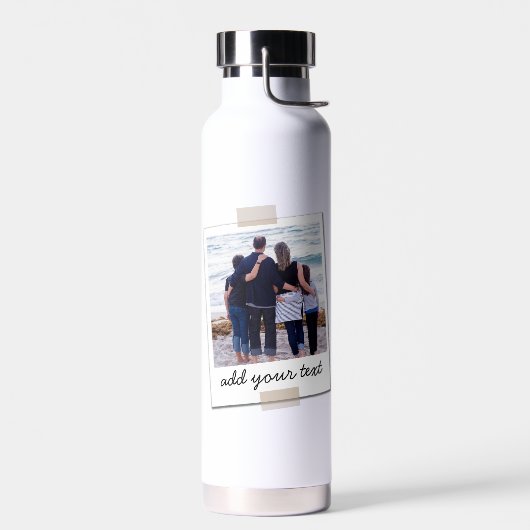 Foto für personalisierte Familie und benutzerdefin Trinkflasche (Links)