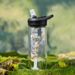 Foto für personalisierte Heimtiere und Name Trinkflasche<br><div class="desc">Personalisierte Wasserflasche. Personalisieren Sie es,  indem Sie Ihrem Hund,  Ihrer Katze oder Ihrem Haustier Foto und Namen hinzufügen. Durchsichtig.</div>