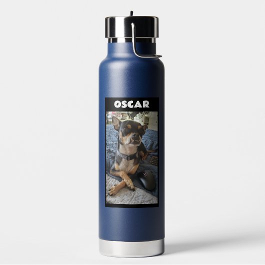 Foto für personalisierte Heimtiere und Name Trinkflasche (Links)