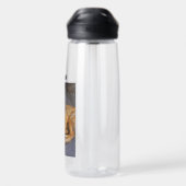 Foto für personalisierte Heimtiere und Name Trinkflasche (Rückseite)
