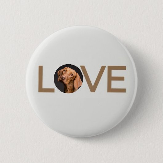 Foto für personalisierte Liebe Button (Vorderseite)