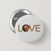 Foto für personalisierte Liebe Button (Vorne & Hinten)