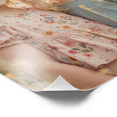 Foto für personalisierte Premium-Satin-Familie dru (Ecke)