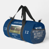 Foto für personalisierte Spielername Duffle Bag (Rechte Ecke)