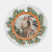 Foto für Personalisierte Weihnachtsfeier Ornament Aus Glas (Vorderseite)