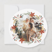 Foto für Personalisierte Weihnachtsfeiertage Feiertagskarte (Vorderseite)