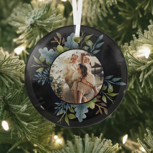 Foto für Personalisierte Weihnachtsfeiertage Ornament Aus Glas (InSitu)